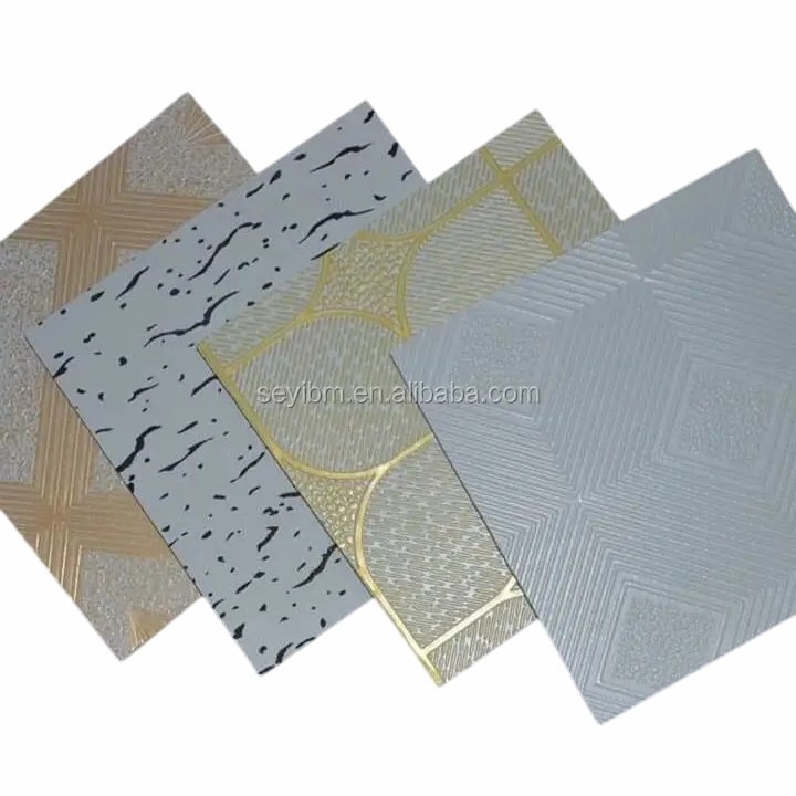 Kina Superiorna PVC reljefna folija za tvornicu PVC laminiranih gipsanih pločica